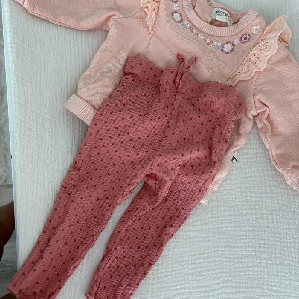 Pink Kids Matching Set